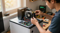 Ingenious modder converts countertop ice machine into an RTX 3060 GPU cooler with a beer fridge thermostat — mod reduces temps by up to 62% in games, Cyberpunk 2077 runs at 22°C