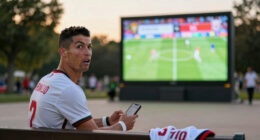 Ronaldo se va en blanco en el sorpresivo empate de Portugal 1-1 ante Congo