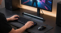How I Created A Cleaner Gaming Setup By Hiding Lights In Plain Sight
