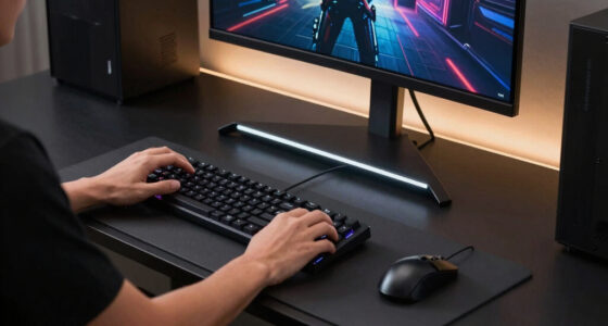 How I Created A Cleaner Gaming Setup By Hiding Lights In Plain Sight
