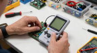 RISCBoy is an open-source portable games console, designed from scratch