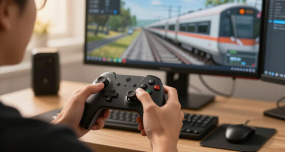 Elevate Your Gaming Experience With A Realistic Train Simulator Controller
