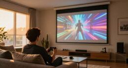 10 Best Motorized Projector Screens for Gaming in 2026